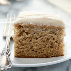 Banana Cake with Cream Cheese